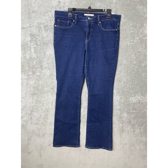 Levi's 315 Shaping Bootcut Jeans Size 32 High Rise Western Hippie Cowgirl - Picture 1 of 7